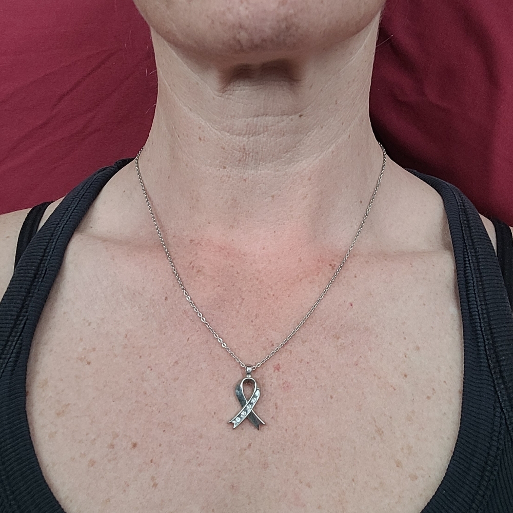 17 inch silver necklace - Picture 5 of 5